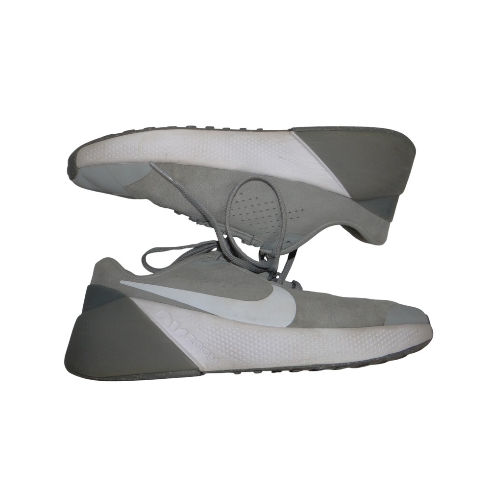 Nike Air Zoom DX9016-003 Mens 7 Grey White Suede Low Top Athletic Sneakers